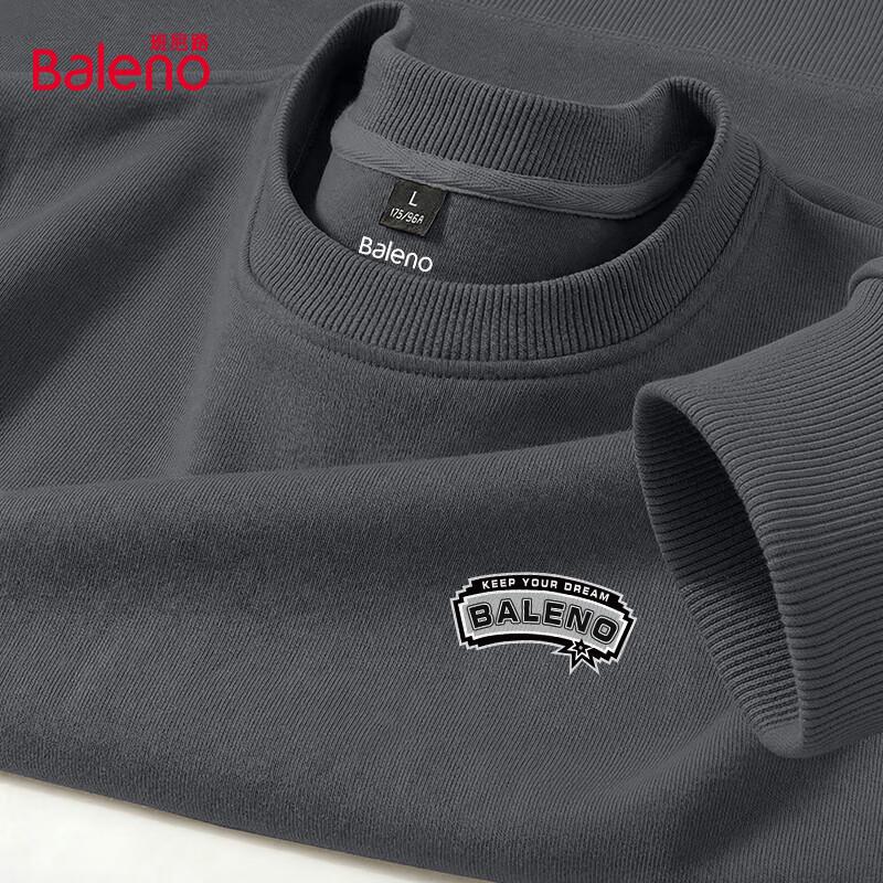 Baleno Men's Casual Loose Fit Heavyweight Pullover Sweatshirt