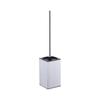 Splash-proof Cover Toilet Brush Set Floor-standing Stainless Steel Toilet Cleaning Brush Rustproof Long Handle