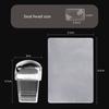 Jelly Silicone Stamp Set Mini Nail Stamper With Scraper Kit Manicure Tools DIY Stamping Nail Art Home Nails Accesories