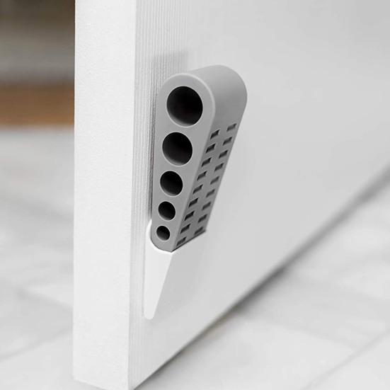 Yousheng 3 Bucăți Pană Siliconică pentru Ușă, Protector de Perete, Antiderapant, Rezistent la Vânt, Fără Găurire, Anti-coliziune, Covor, Faianță, Beton, Podea din Lemn, Opritor de Ușă