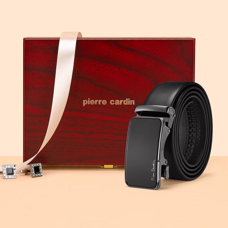 

Pierre Cardin Men s Genuine Leather Automatic Buckle Belt 130cm
