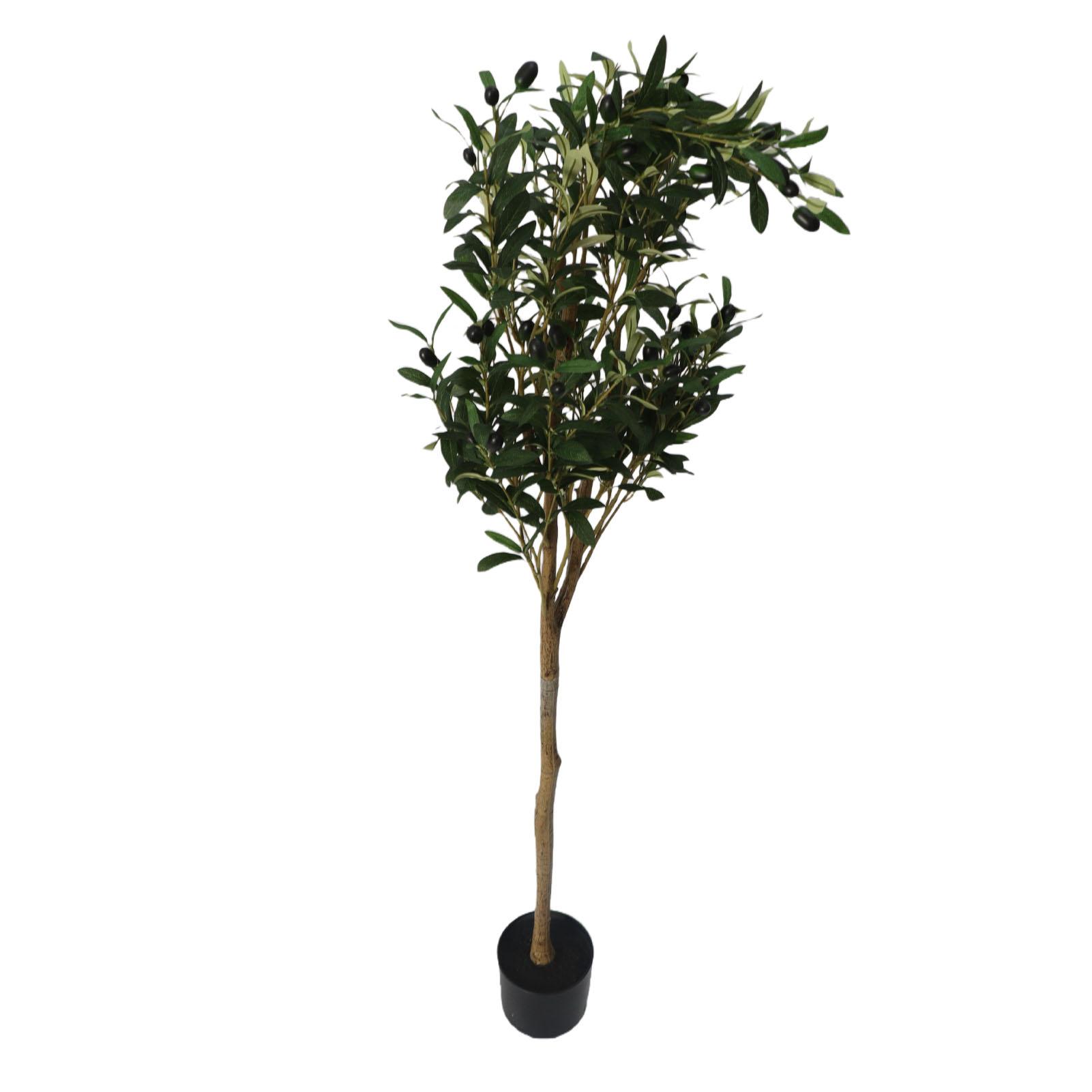 

Artificial Tree Tall ABS PU Simulated Olive Tree for Swimming Pool Party Seaside Courtyard Interior Decoration