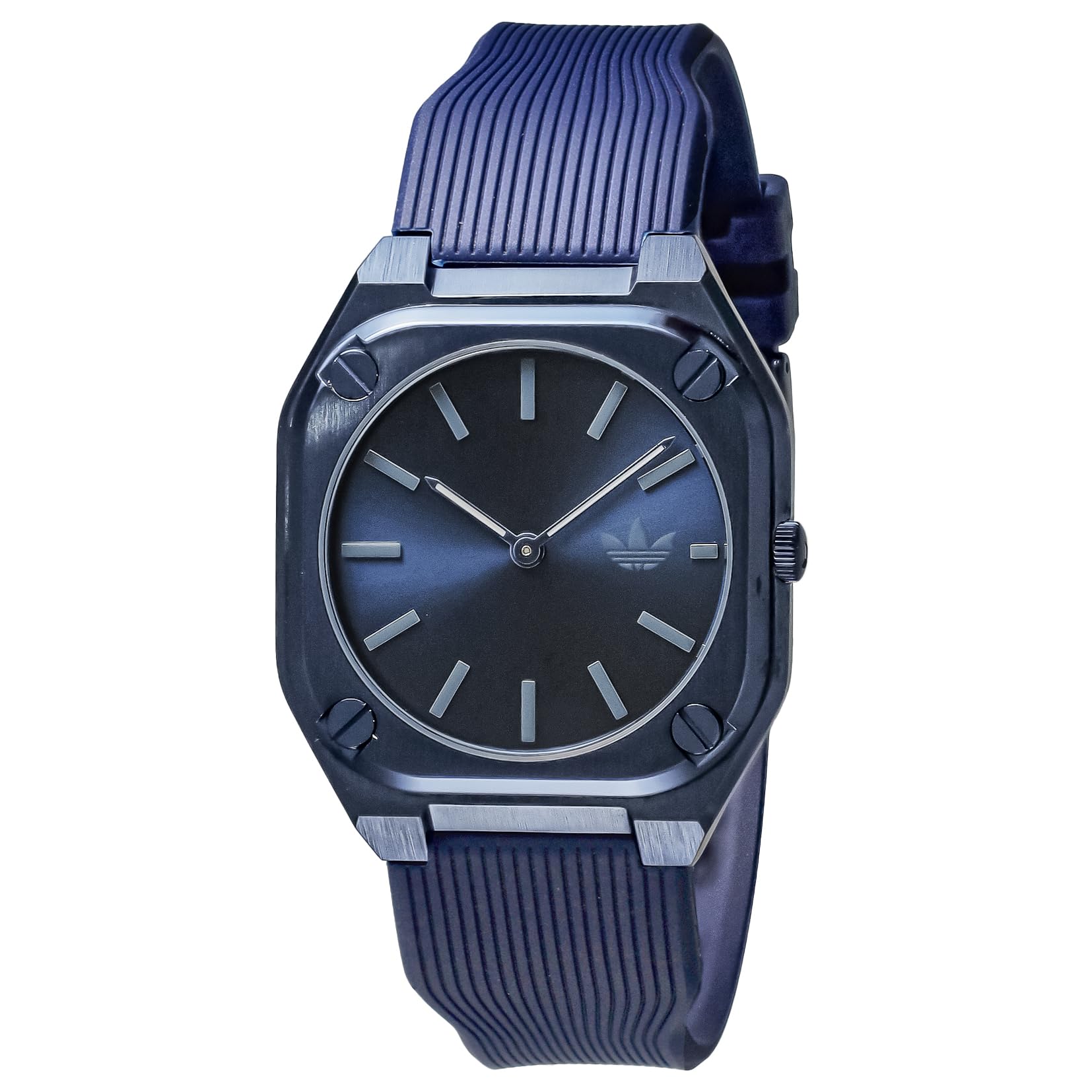 

[Оригинальные образцы Adidas] CITY TECH THIN Navy Dial Stainless Steel Mineral Glass Quartz Watch Brand AOFH24001 Mens [Товар]