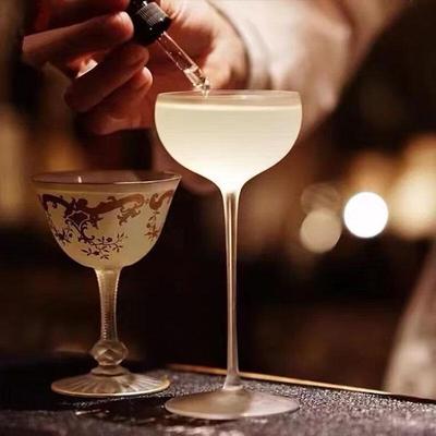 ZISIZ Japansk Handgjord Kristall Cocktailglas