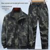 Unisex Camouflage Workwear Set: Durable, Heat-Resistant Cotton Thread for Outdoor, Welding, and Electrician Tasks
