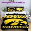 Rugby logoPattern Bedding Quilt Set Quilt Cover Pillowcase Home Decoration Birthday Gift (1 * duvet cover + 2 * pillowcase, without core)