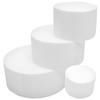 4pcs Foam Cake Bakery Practice Cake Prop for Decorating Foam Fake Cake Foam Cake Dummies Foams Cake Model