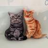 3D Tiger Muster Katze Puppe Kissen - Kreatives Katze Stern Geburtstagsgeschenk