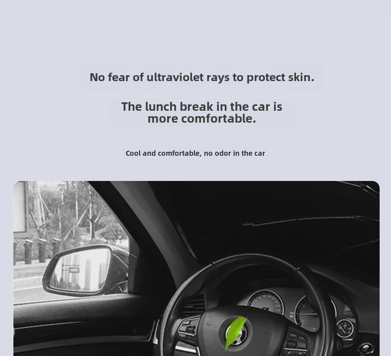 MG Car Sunshade Umbrella for Front Windshield: Compatible with ONE, MG5, MG6, MG7, HS, ZS Models.