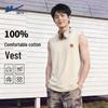 Warrior Men's Pure Cotton Graphic Print Sleeveless Vest