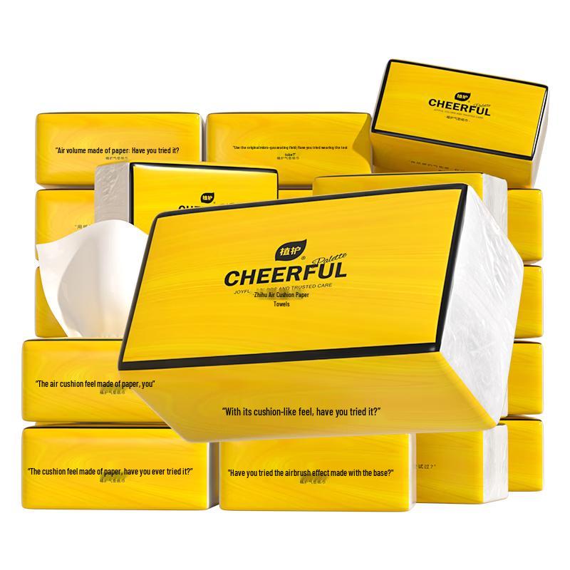 Zhihu 4-Ply Soft Pack Facial Tissues, 18-Pack Box