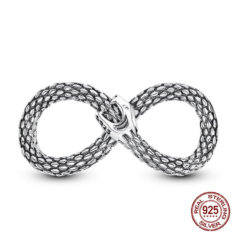 

100% Copper Metal Endless Love Charm Bead Components Compatible With Authentic Original Bracelets Do It Yourself High Quality Fine Jewelry Craft