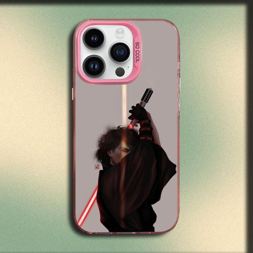 

Hayden Christensen A-Anakin Skywalker Phone Case For iPhone 16,15,14,13,12,11,Mini,Pro,SE,MAX Pink Matte Silicone Cover iPhone15