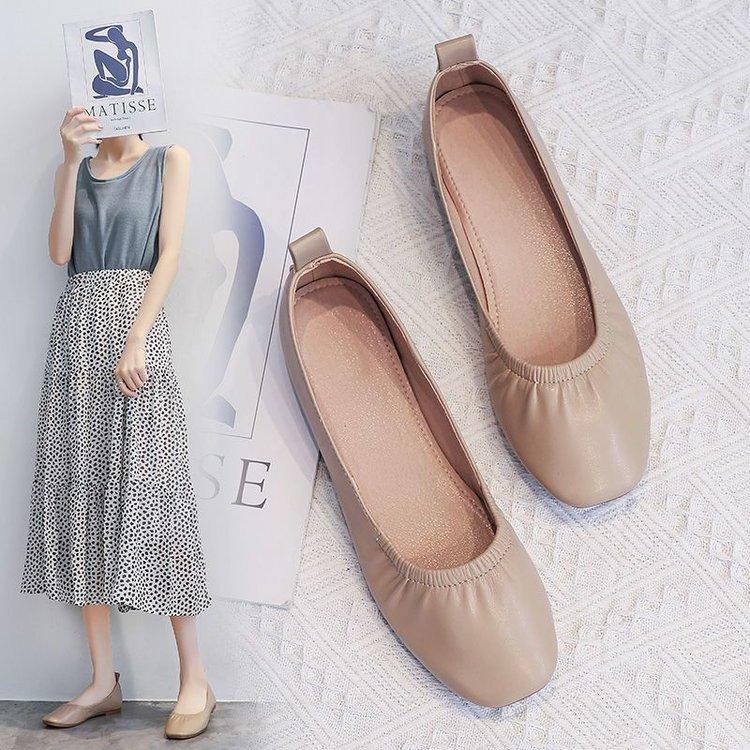 Doudou Shoes Casual Women's Work Soft-soled Shoes Super Soft Flat-soled Single Shoes Grandma Shoes Office Workers Pregnant Women Soft-soled Small