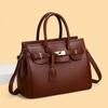 Ladies Bag New Simple Solid Color Shoulder Bag Fashion Handbag