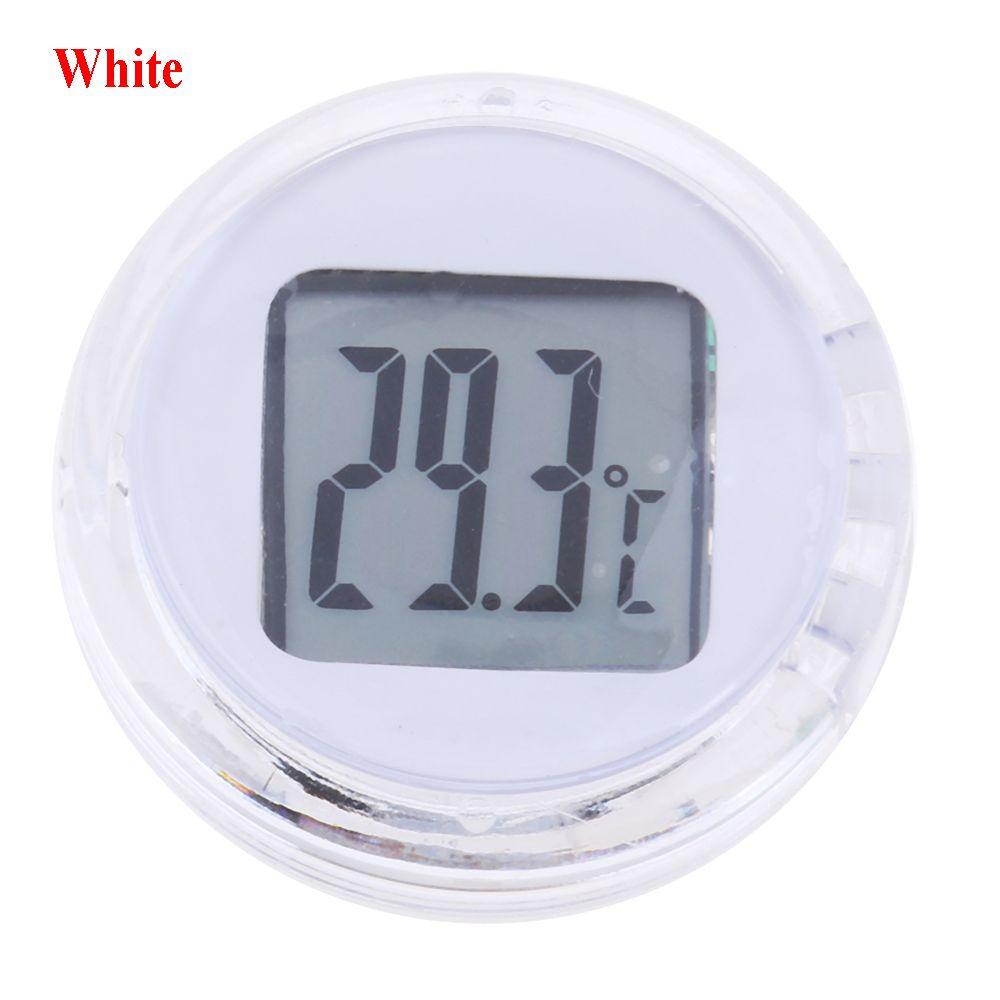 

Новый тип пасты водонепроницаемый мини-инструмент мотоциклетный термометр цифровой измеритель температуры белый