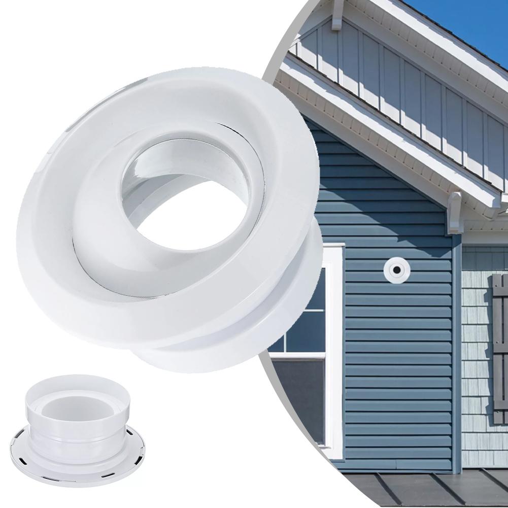6 collu apaļa gaisa ventilācijas atvere, regulējama grozāma lodveida strūklas gaisa difuzors, ventilācijas atvere, ventilācijas caurule, žalūzija, piestiprināta pie sienas griestiem