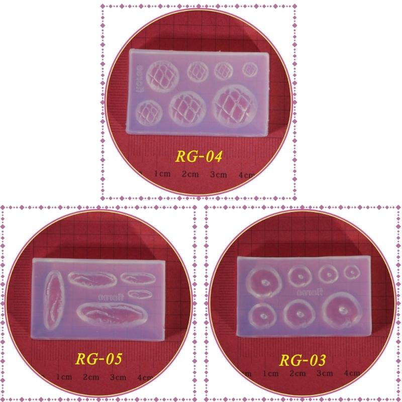 Bread Resin Mould Epoxy Resin Molds Bread Ornament Mold Ornaments Casting Moulds Silicone Material for Table Decorations