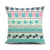 Premium Cotton Linen Bohemia Style Waist Throw Pillow Case For Stylish Home Decor