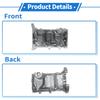 UXCELL 1 Pc No.264382 Engine Oil Pan for Honda Civic 2006-2011 Steel Silver Tone