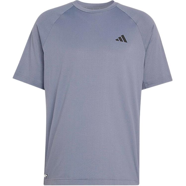 Adidas Running T Shirts Men s Dark Blue Moderate KS5576 S
