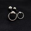 Shinma European and American Fashion & Trend 316L Movable Ring Titanium Steel Tongue Pin Tongue Ring Tongue Nail Piercing Jewelry Men and Women