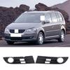 Fog Light Grills Trim Cover 1T0853665F 1T0853666F Trim For 2007-2010 Fog Lights Headlights Covers Frame
