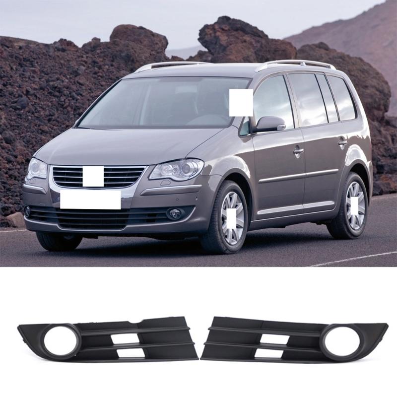 Fog Light Grills Trim Cover 1T0853665F 1T0853666F Trim For 2007-2010 Fog Lights Headlights Covers Frame
