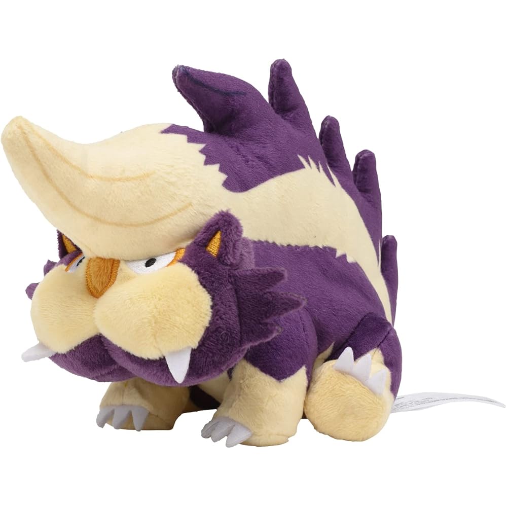 Pokmon Center Original Pokmon Fit Skuntank Plush Toy 12x10.5x19 cm