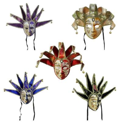 Maškarní maska Halloween Cosplay Oční maska Maškarní maska přes celou tvář pro Halloweenský kostým Maškarní párty Maturitní plesy