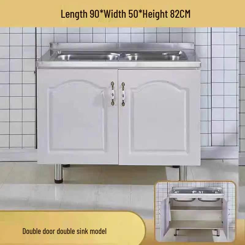 Economical Stainless Steel Kitchen Cabinet for Rental Homes