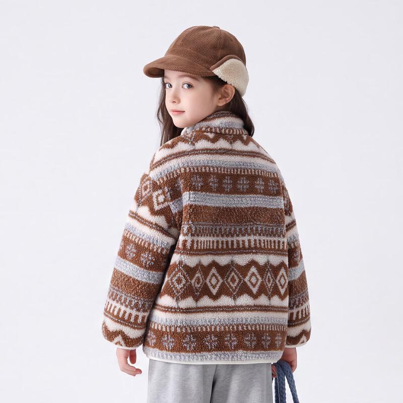 Girls' Fleece-Lined Winter Jacket
