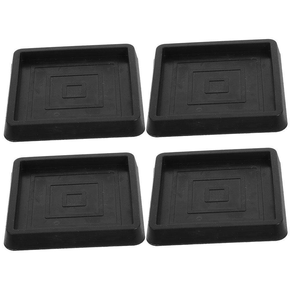 4Pcs Non-Slip Furniture Feet Pads Rubber Chair Leg Protectors Wear-Resistant Multi- Office Floor Scratch Stoppers