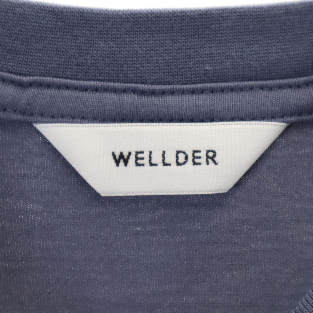 WELDER made in Japan Short sleeve T-shirt 4 Blue Men's Used