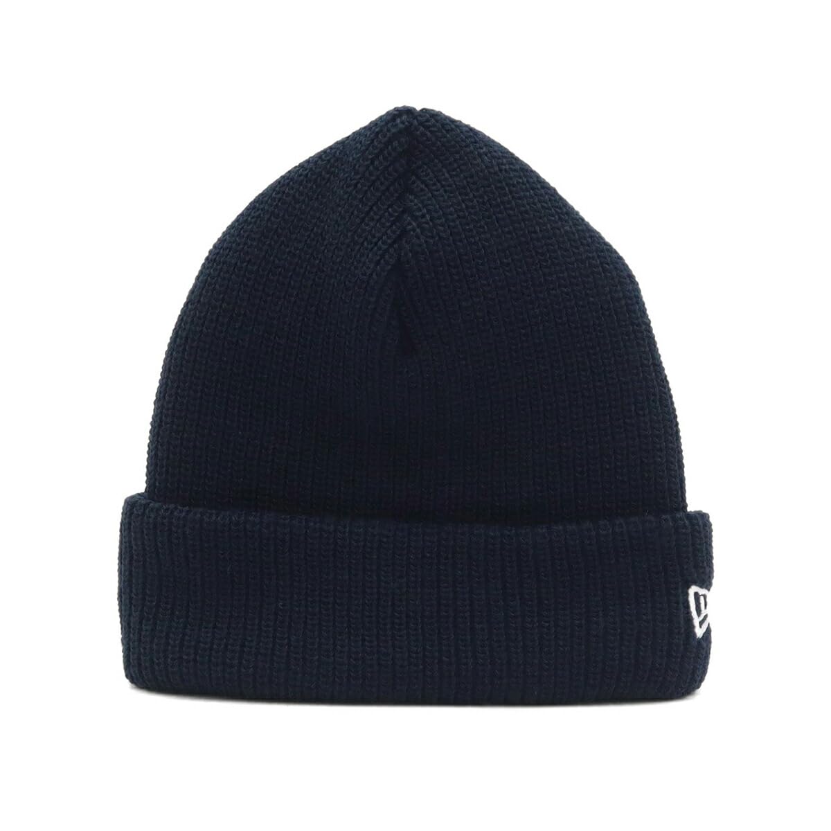 Шапка-бини New Era Free Soft Cuff Knit темно-синяя,