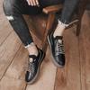 Trendy men's casual sneakers Luxury high-quality leather shoes minimalist style Comfortable men's shoes for party outdoor travel