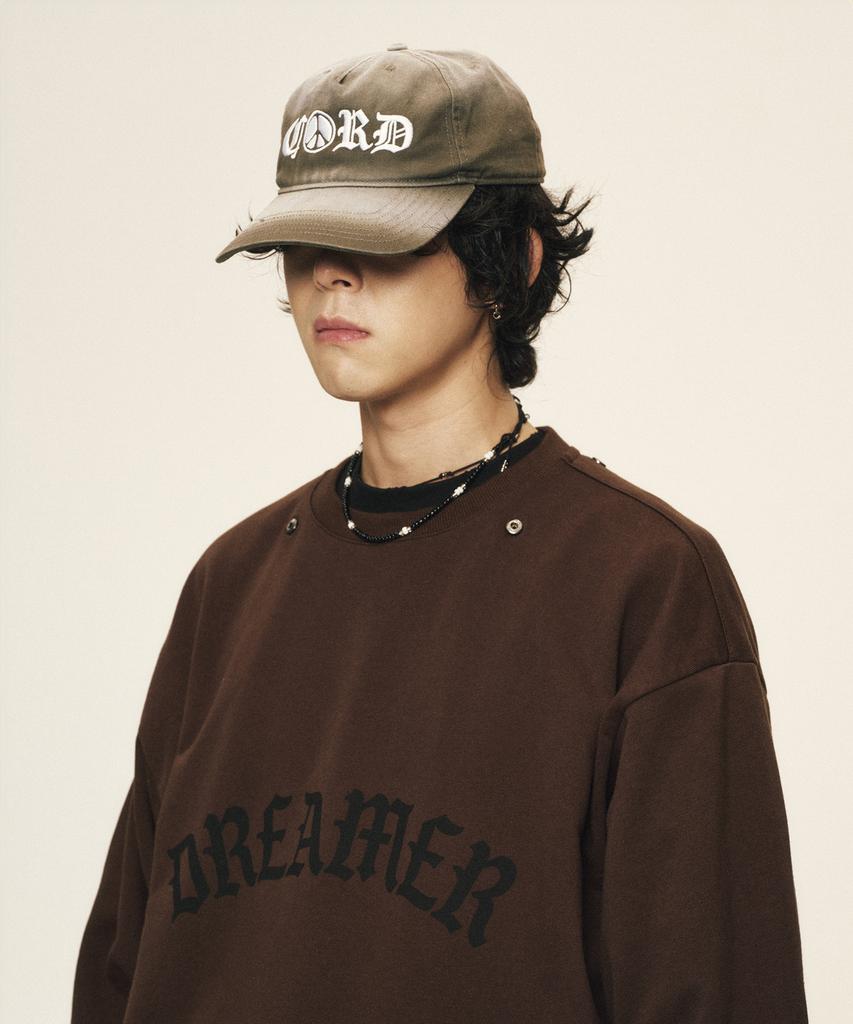 Kodeu Code List Emb. Bleach Washed Cap_Ashed Kk