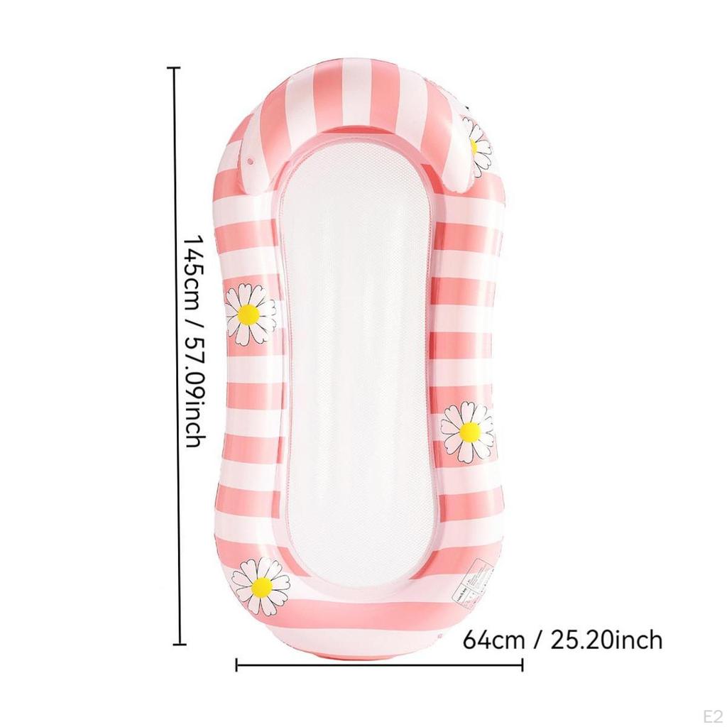 Pool Float Water Toys Leakproof Portable Row for Party Holiday Travel