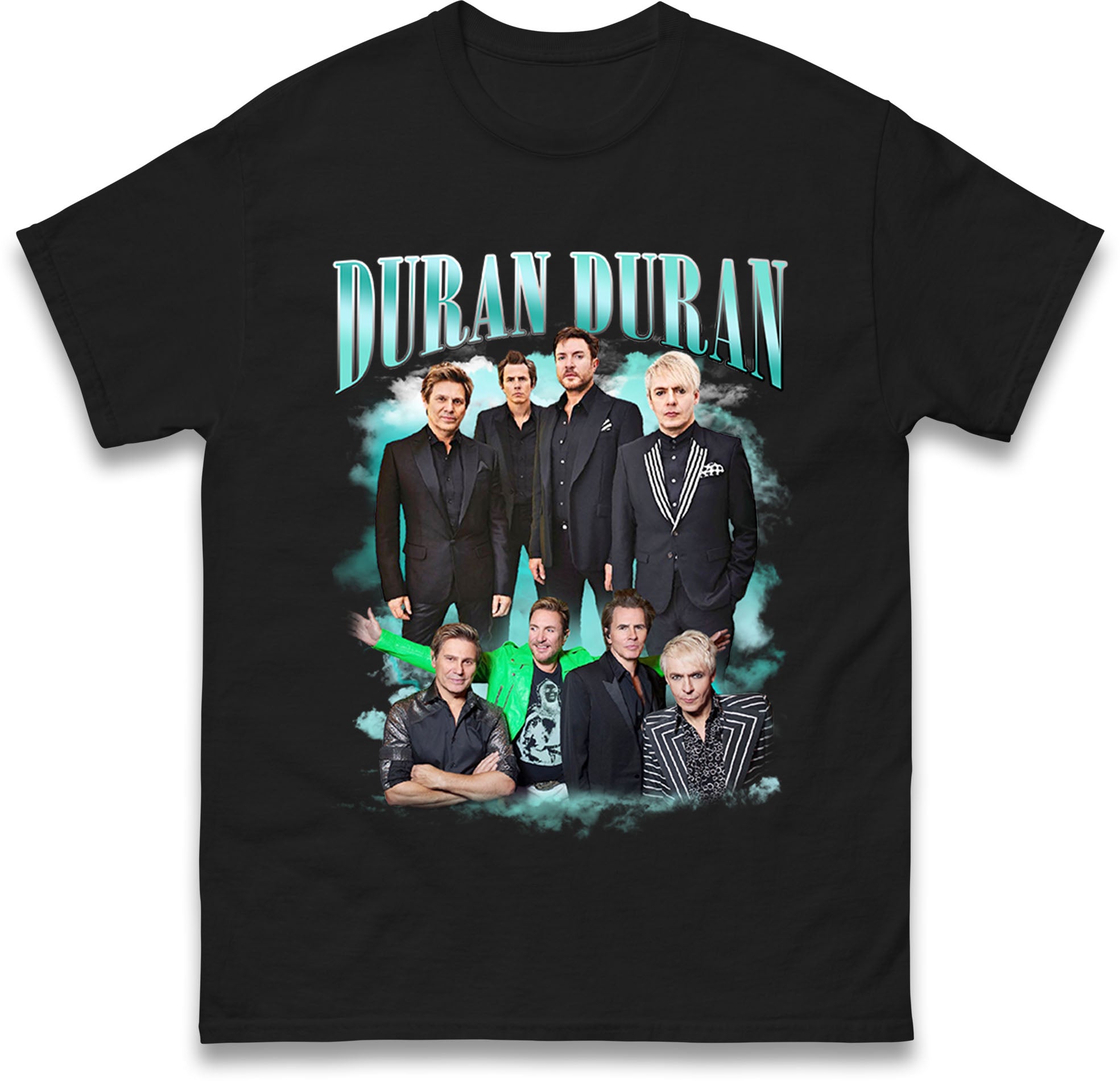 Duran Duran Retro Bootleg Mens T Shirt Womens Tops Tees Vintage Band Top XL