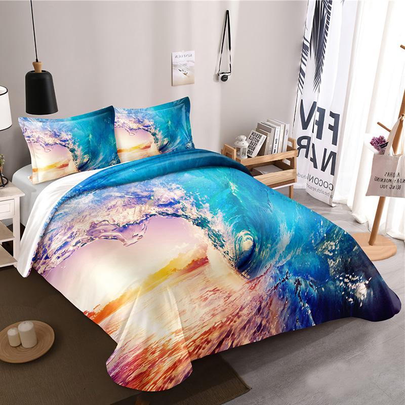 RunGrape 3D Bettbezug Bettwäscheset Doppel Einzel Queen King Größe 240x220 Nordischer Bettüberwurf 150 Euro Bettwäsche Bettzeug 200x200