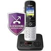 Panasonic Cordless Phone with Answering Machine (German Version!) Kx-tgh720gs Black [german Version]