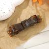 AWAYTR Retro Amber Bow Duckbill Hairpin Brown Acrylic Hair Clips Valentine Headwear Girl Hair Accessories Festival Gift