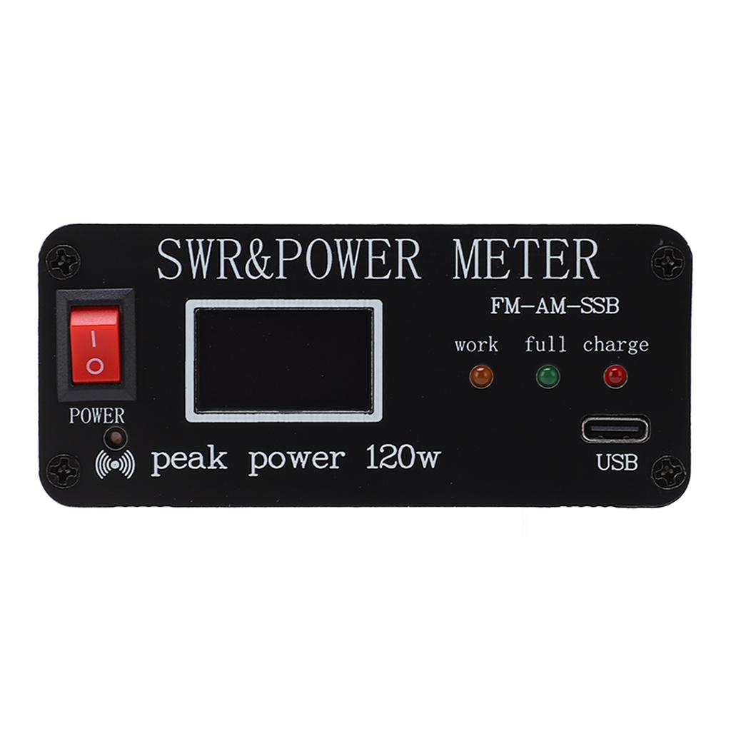 Shortwave Power Standing Wavemeter SWR and Power Meter Standing Wavemeter Aluminum Alloy