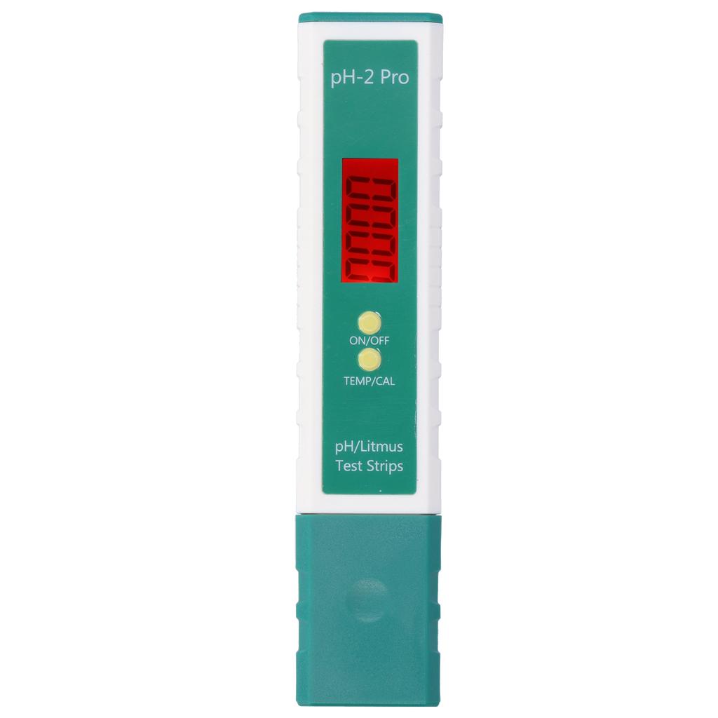 PH Meter Digital PH Tester Pen with Test Strip Function Thermometer for Drinking Pool Water