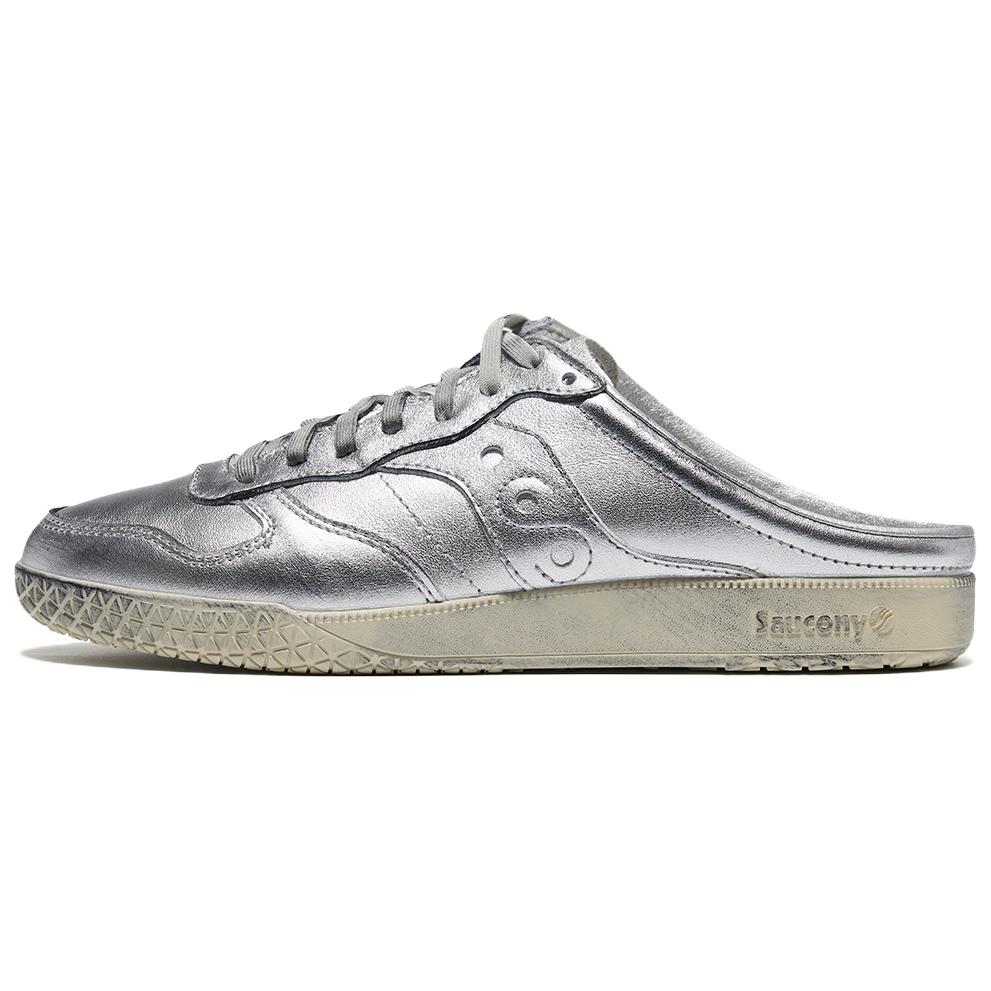 Saucony Bullet Ct Comfortable Versatile Anti-Slip Closed-Toe Slippers Unisex Slippers Silver S79058-5