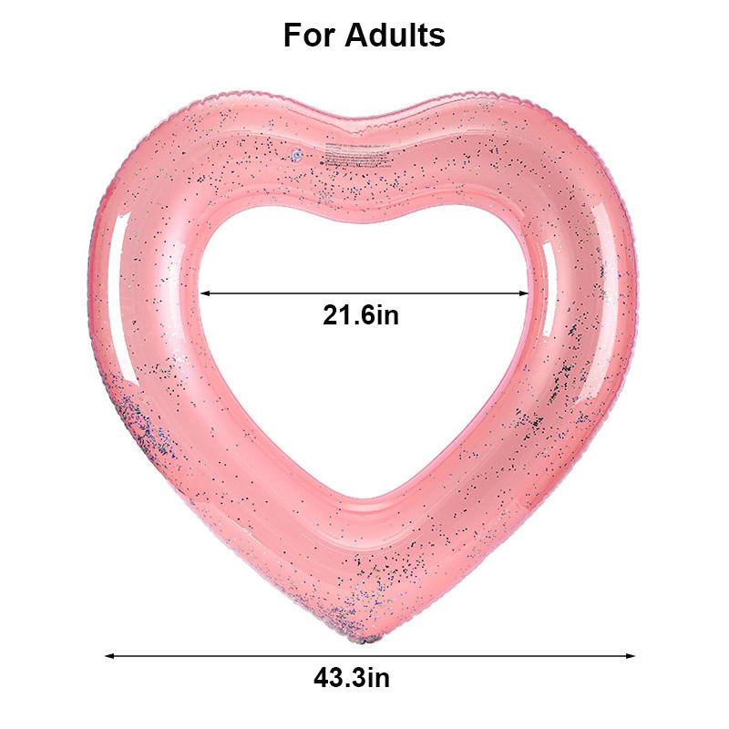 Rooxin Pool Float Inflatable Swim Tube Swim Accessory Swimming Ring For Summer Water Sports Swimming Circle Swim Float