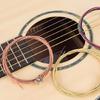 6 Stück 6-saitige Akustikgitarrensaiten für Anfänger Performer Langlebig