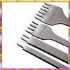 Aug. 1 Set Ofbasic Leather Diamond Chisels Hole Punching Tool Craft Tool 4Mm/1-2-4-6 Teeth