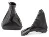 Opel Astra II G 98-09 Schaltsack + SCHWARZER Rahmen + Handbremsbalg + SCHWARZER Rahmen 2er SET