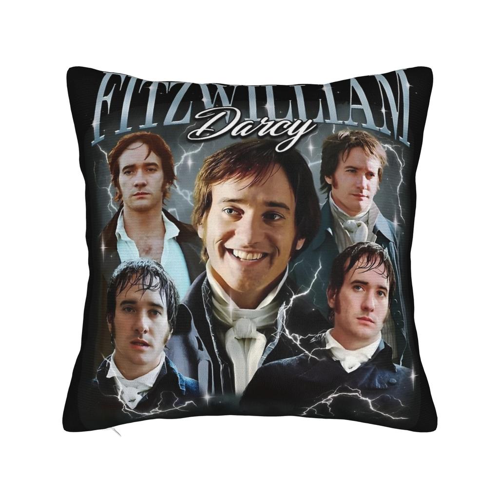 Pride and Prejudice Jane Austen Pillowcase Soft Polyester Cushion Cover Gift  Pillow Case Cover Living Room Square 45*45cm